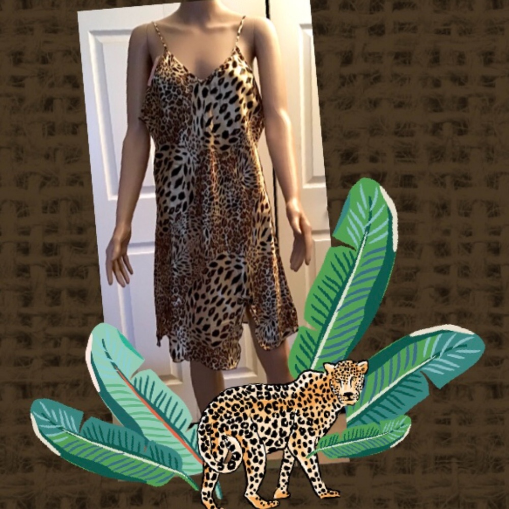 Leopard Nightgown